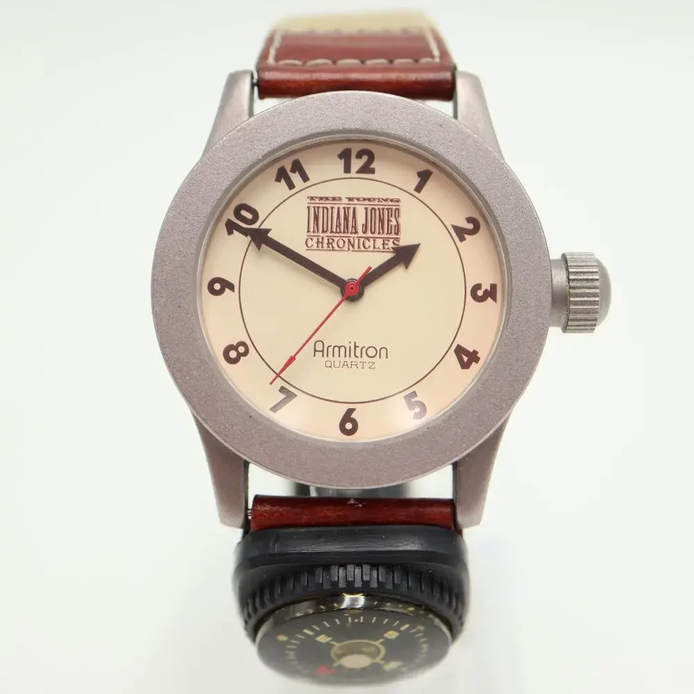 The Young Indiana Jones Chronicles Vintage 1992 Watch Canvas Strap w New Battery